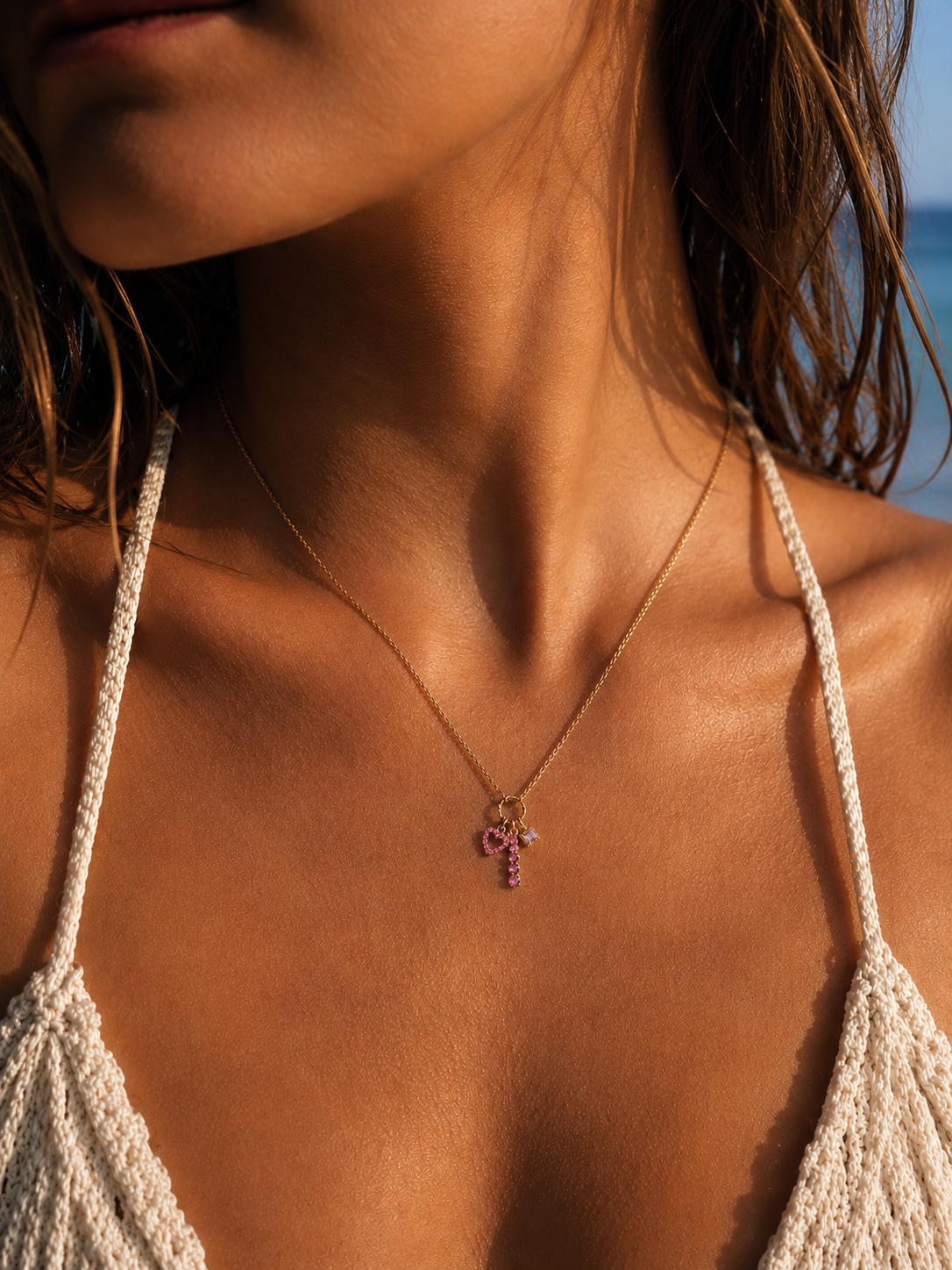 Blush Charm Necklace
