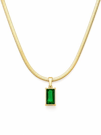 Emerson Emerald Necklace