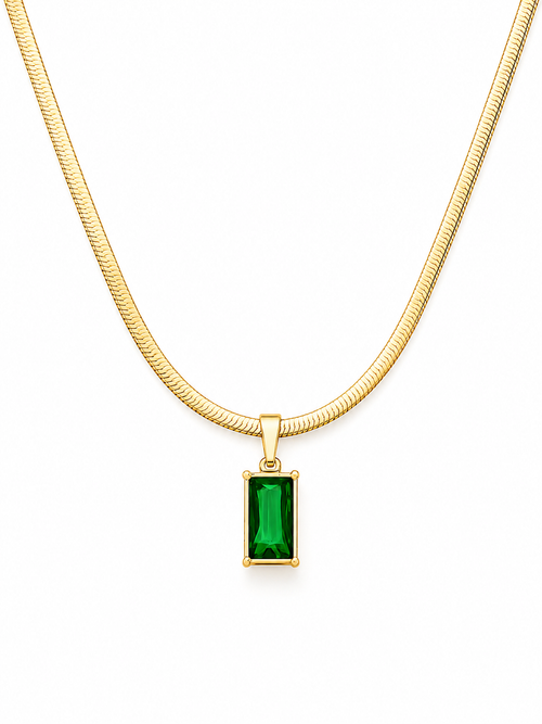 Emerson Emerald Necklace