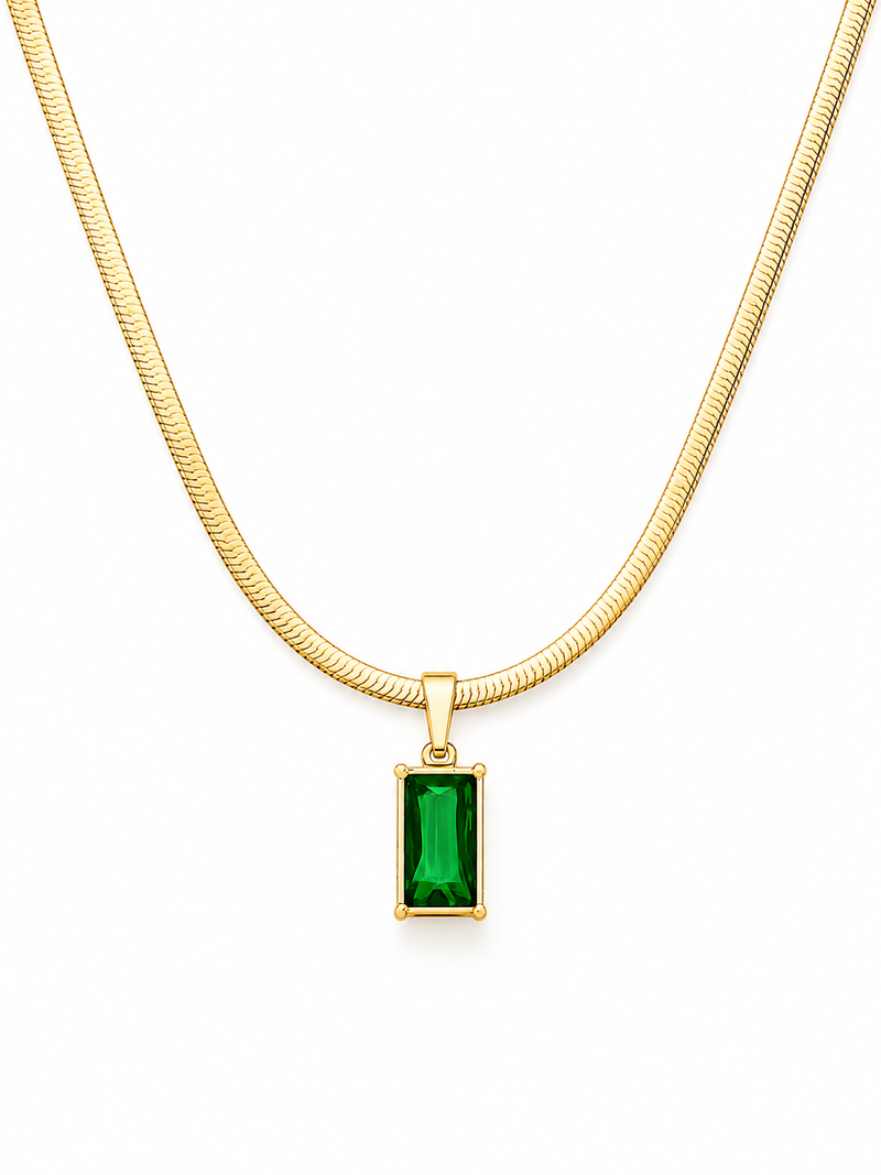 Emerson Emerald Necklace