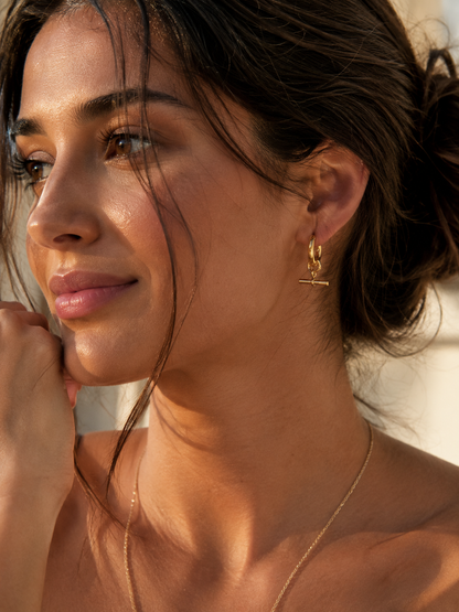 Zara Toggle Hoops