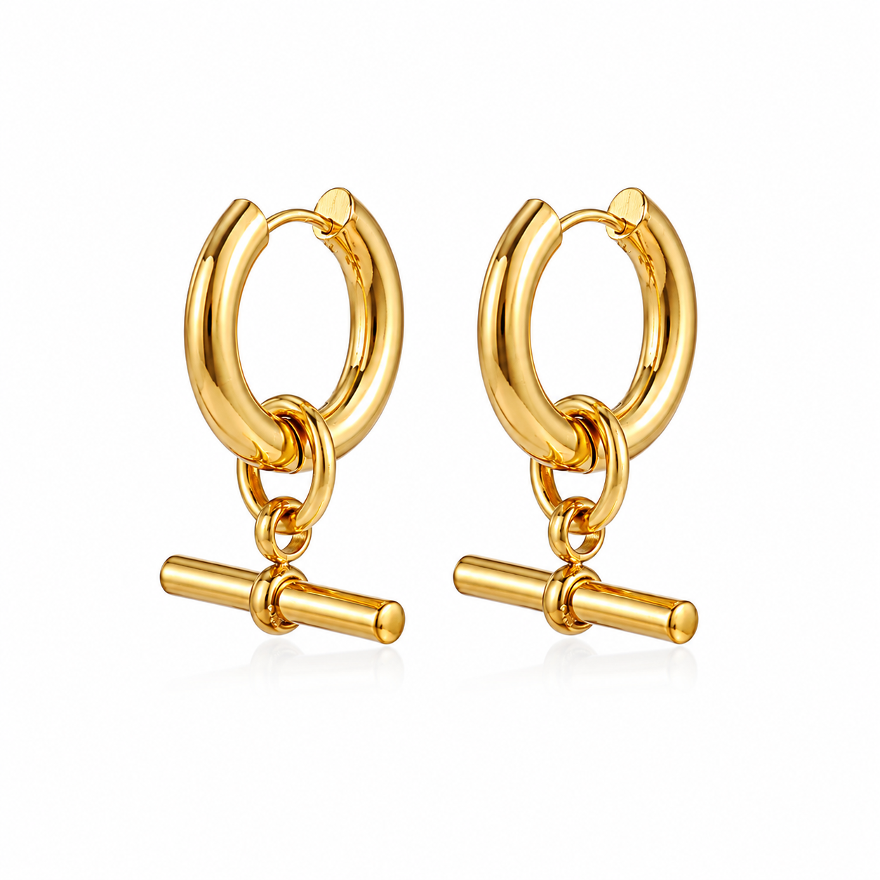 Zara Toggle Hoops