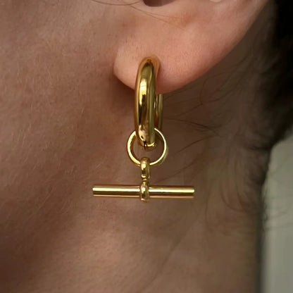 Zara Toggle Hoops