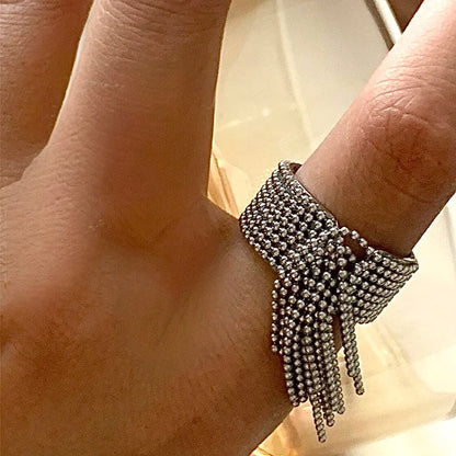 Silver Fall Ring 2