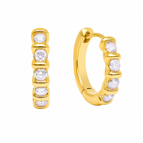 Milan Twist Hoops