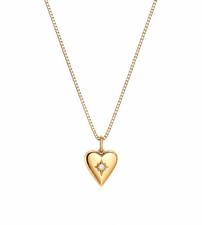 Celeste Heart Necklace