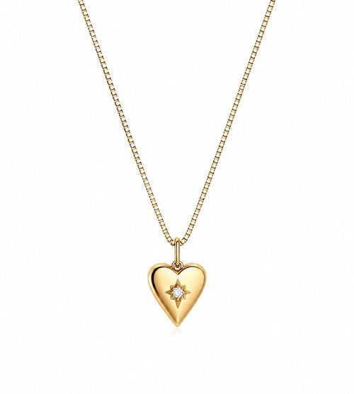 Celeste Heart Necklace