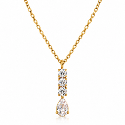 The Solitaire Drop Necklace