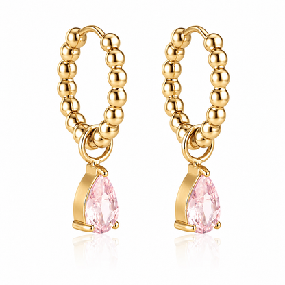 Pink Tourmaline Drops