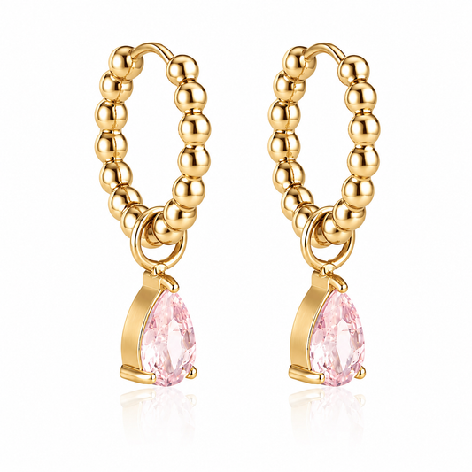Pink Tourmaline Drops