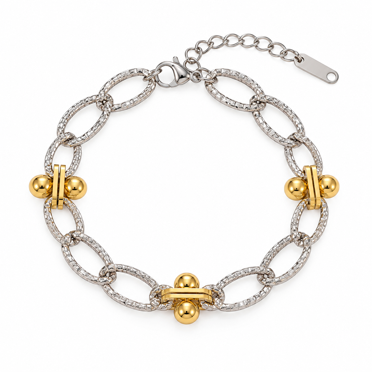Evora Two-Tone Bracelet