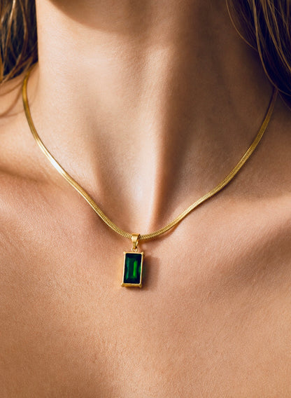 Emerson Emerald Necklace