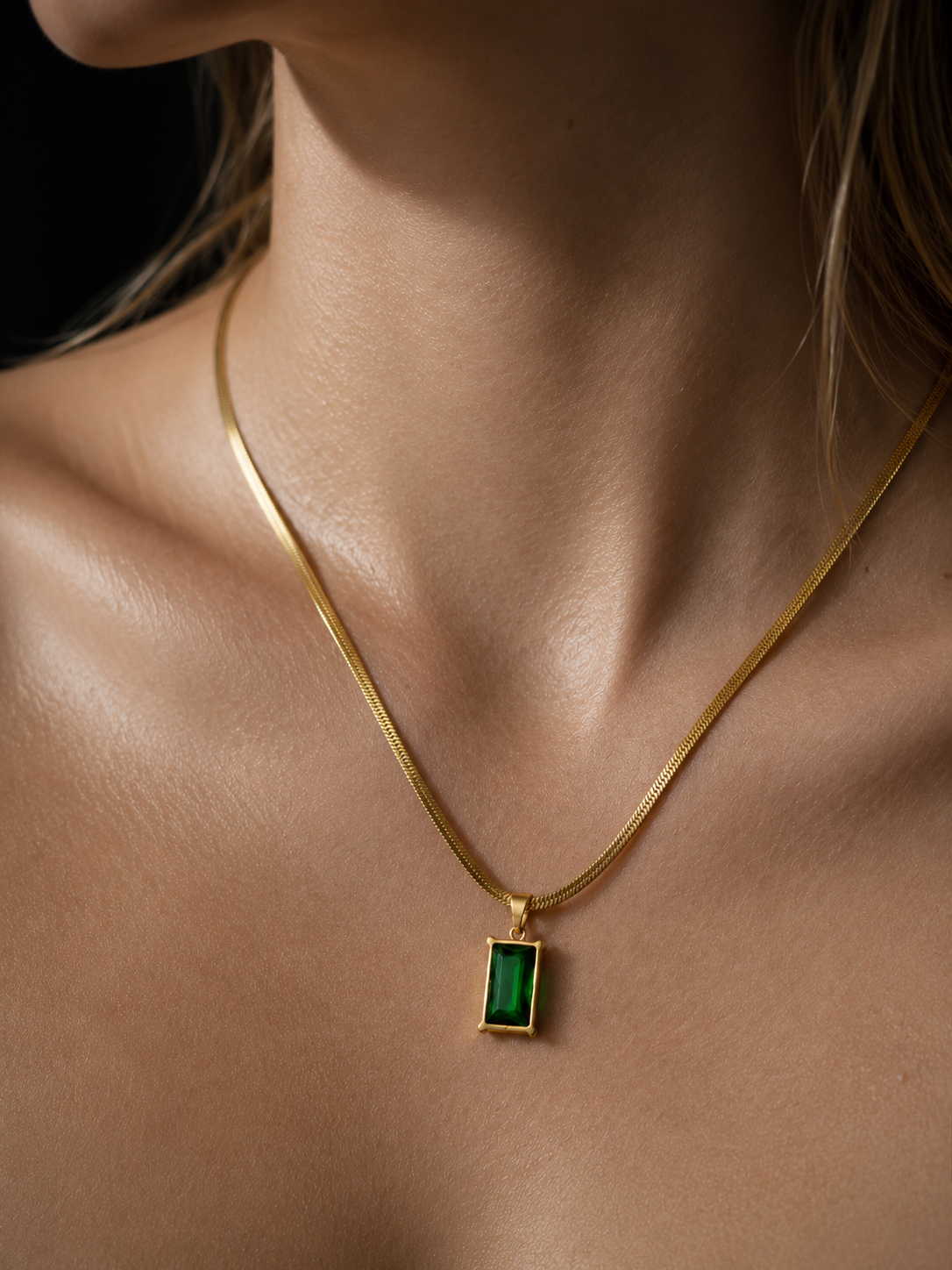 Emerson Emerald Necklace