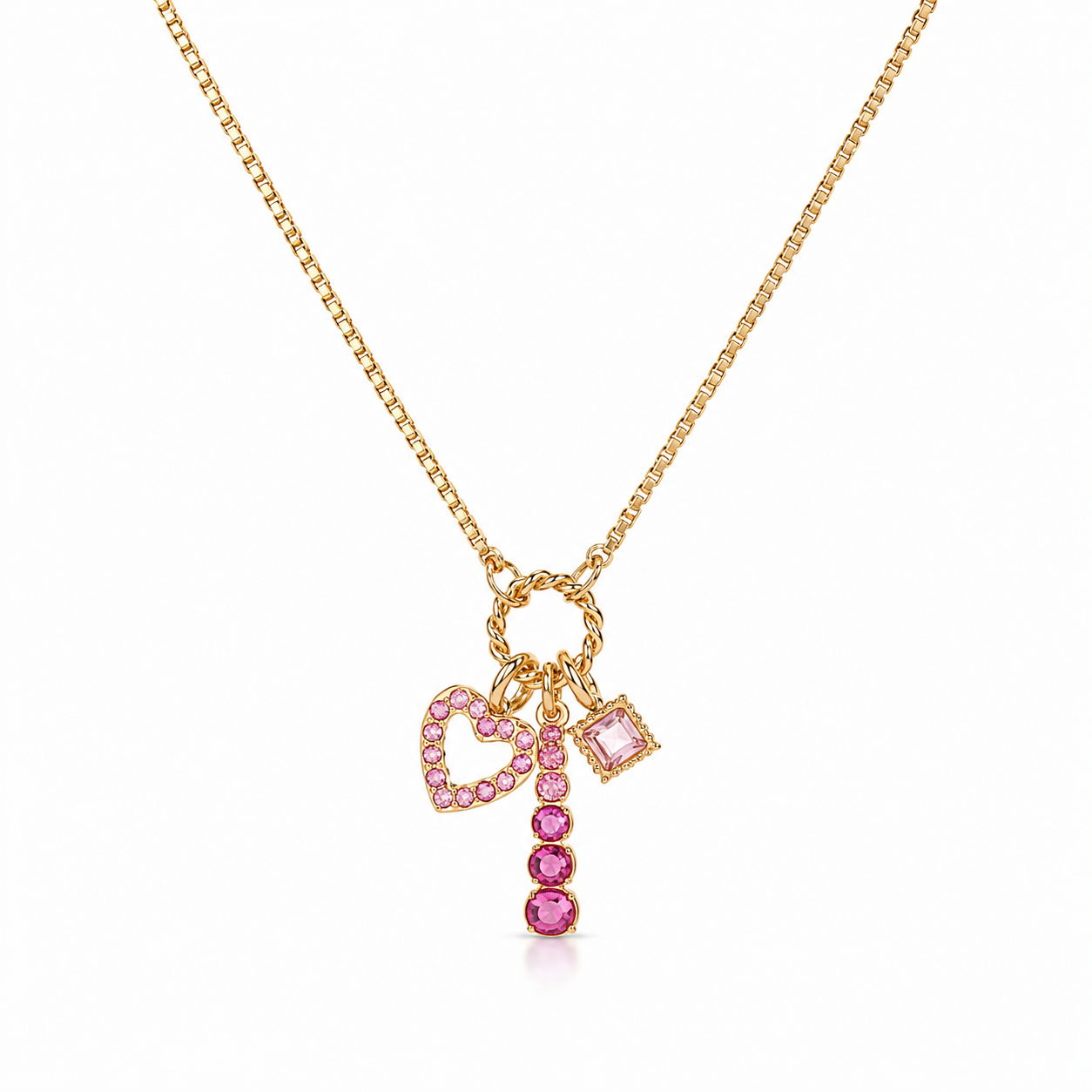 Blush Charm Necklace