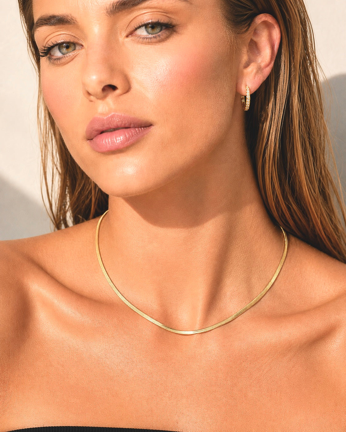 Herringbone Chain Necklace