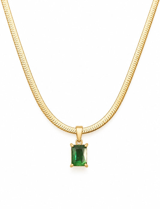 Emerson Emerald Necklace