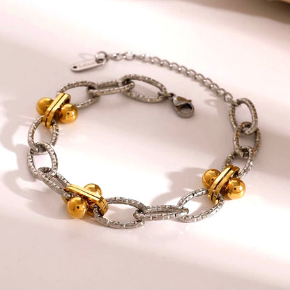 Evora Two-Tone Bracelet