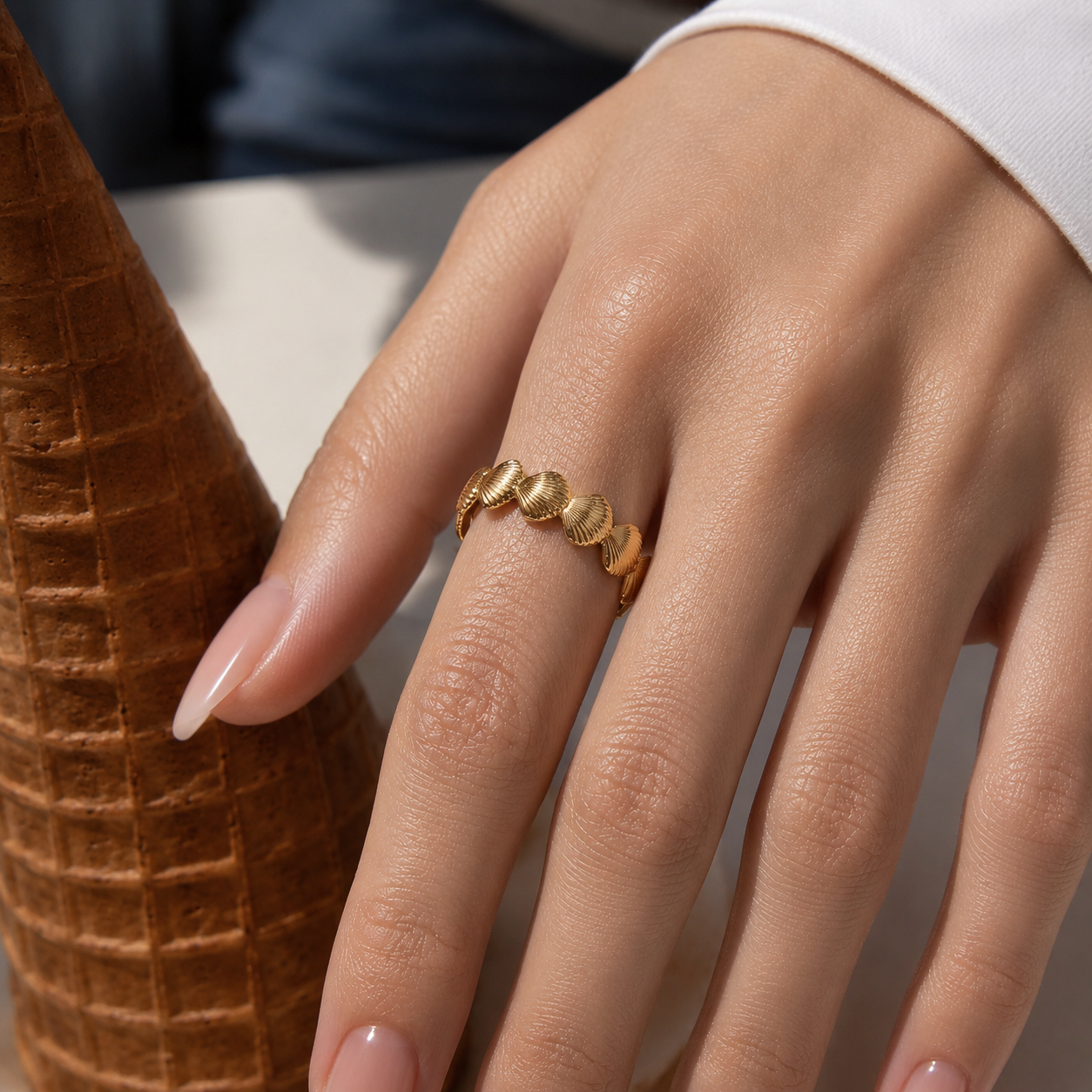 Aurelia Shell Ring