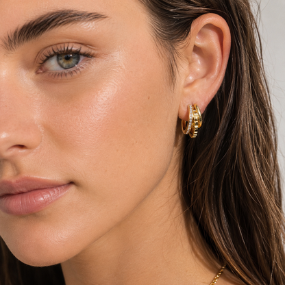 Amara Trio Hoops