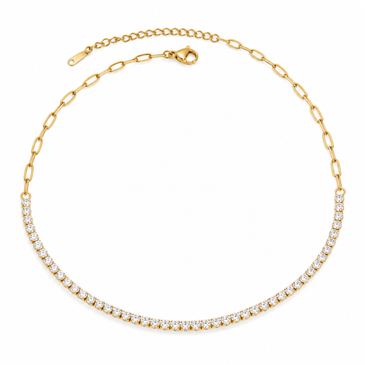 Luna Tennis Necklace