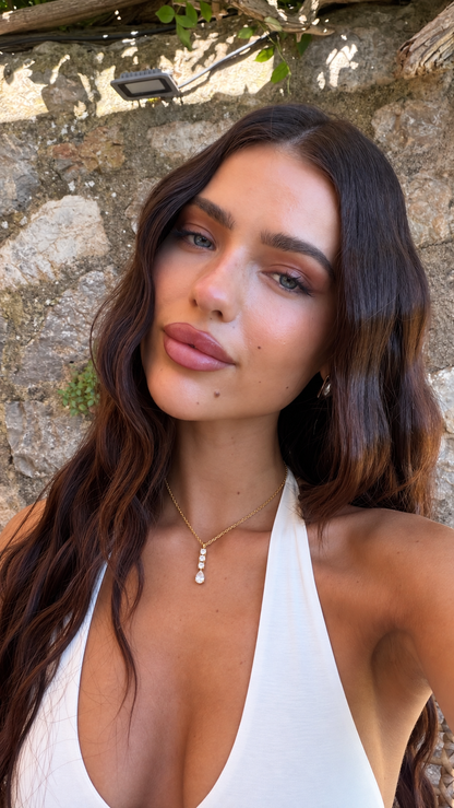 The Solitaire Drop Necklace
